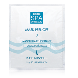 Keenwell SPA of Beauty 3 Peel-Off Hyaluronic Acid Super Moisturizing Mask